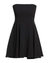 King Kong Woman Mini Dress Black Size 8 Polyester, Elastane In Black