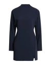King Kong Woman Mini Dress Navy Size 8 Polyester In Blue