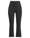 King Kong Woman Pants Black Size 8 Viscose, Polyamide, Elastane In Black