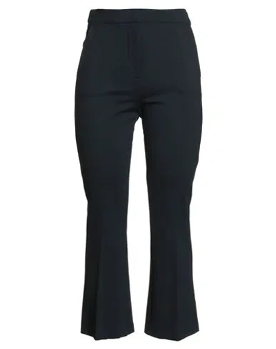 King Kong Woman Pants Midnight Blue Size 4 Viscose, Polyamide, Elastane In Black