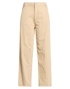 King Kong Woman Pants Sand Size 6 Cotton In Brown