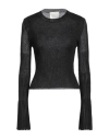 King Kong Woman Sweater Black Size M Viscose, Polyester, Polyamide