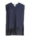 King Kong Woman Top Midnight Blue Size 6 Cotton
