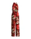 King Louie Woman Jumpsuit Red Size 6 Ecovero Viscose In Red