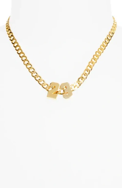 King Me Custom Jewelry 23 18k Gold Vermeil Slider Pendant Choker
