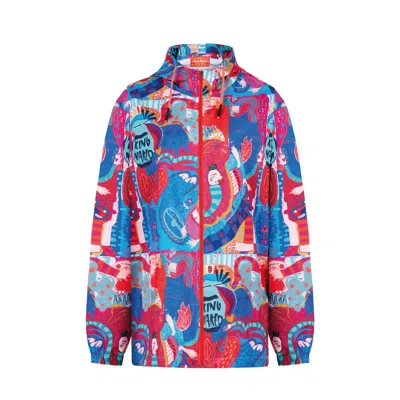 King Naked Women's Monster Windbreaker In Blue