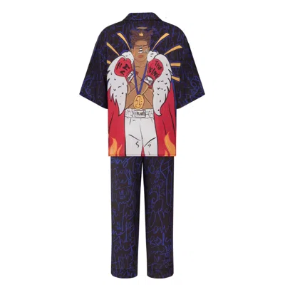 King Naked Women's No Sun Unisex Shirt Pants Set In Black