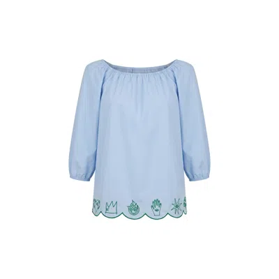 King Naked Women's Sweet Nothing Blouse / Blue