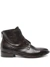 King Tartufoli Leather Ankle Boot In Brown