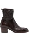 King Tartufoli Shoes 45mm Leather Boots In Brown