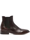 King Tartufoli Shoes Leather Chelsea Boots In Brown