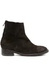King Tartufoli Zip-detail Suede Boots