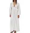 Kinga Csilla Asri Dreamer Maxi Dress In White In White
