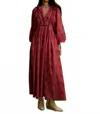 Kinga Csilla Women's Malva Mascal Dress In Red In Red