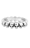 King Baby Studio Skull Infinity Ring