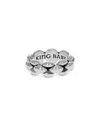 King Baby Studio Men's Infinity Link Medium Sterling Silver Ring In Silver