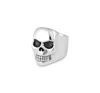 King Baby Studio Men's Small Classic Skull Ring In Silver