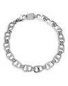King Baby Studio Sterling Silver Small Single Pop Top Bracelet In Silver