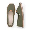 Kingdom Of Wow Handmade Vegan Extrafit Men's Espadrilles In Urban Jungle - Green In Green