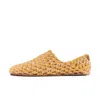 Kingdom Of Wow Women's Yellow / Orange Handmade Barefoot Bamboo Wool Slipper In Butterscotch Yellow In Yellow/orange