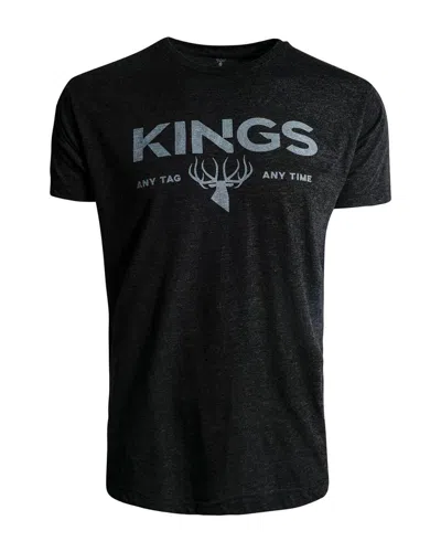 King's Camo Men's  Any Tag Any Time T-shirt In Black