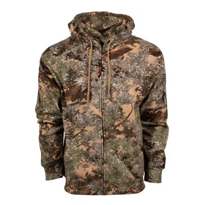 King's Camo Men's  Classic Full Zip Hoodie In Multi