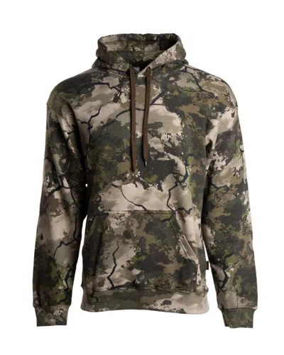 King's Camo Men's  Classic Hoodie In Green
