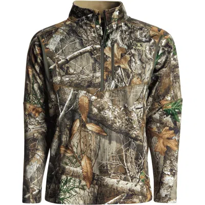 King's Camo Men's  Hunter 1/4 Zip Pullover In Brown