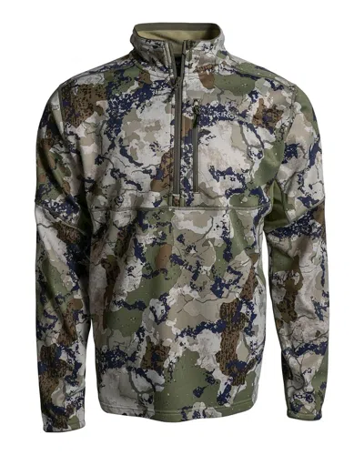 King's Camo Men's  Hunter Long Sleeve 1/4 Zip In Green