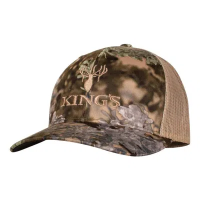 King's Camo Men's  Logo Snapback Hat In Green