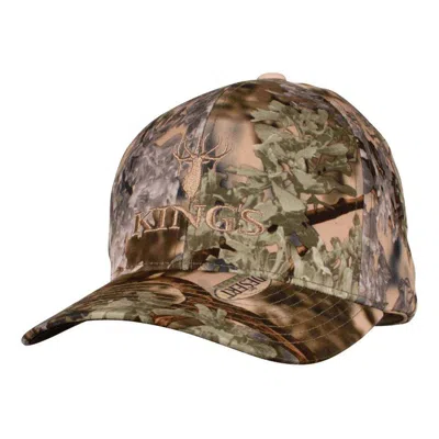 King's Camo Men's  Men's King's Solid Stretch Fit Hat In Green