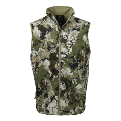 King's Camo Men's  Xkg Boulder Softshell Vest In Green