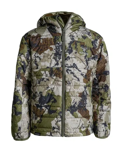 King's Camo Kids' Youth  Transition Hooded Softshell Jacket In Multi