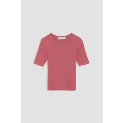 Kings Of Indigo Slate Rose Rina T-shirt In Pink