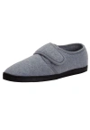 Kingsize Adjustable Fleece Slippers In Gray