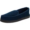 Kingsize Cotton Corduroy Slippers In Blue