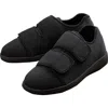 Kingsize Extra Wide Antimicrobial Walking Shoe In Black