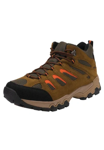 Kingsize Lace-up Hiking Boots In Brown