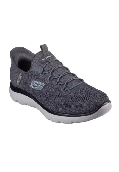 Kingsize Skechers® Slip-ins Summits Key Pace In Gray