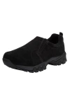 Kingsize Suede Slip-on Shoes In Black