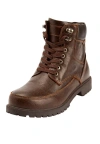 Kingsize Zip-up Work Boots In Brown