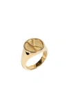 Kingsman Man Ring Gold Size M Silver, Gold In Gold