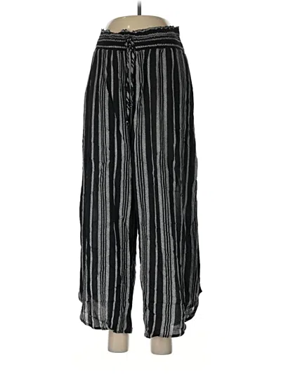Pre-owned Kingston Grey Casual Pants In Black