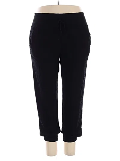 Pre-owned Kingston Grey Casual Pants In Black