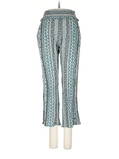 Pre-owned Kingston Grey Casual Pants In Teal