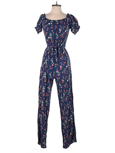 Pre-owned Kingston Grey Jumpsuit In Blue