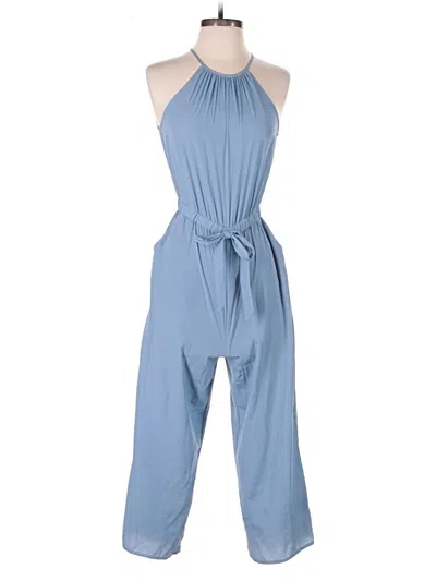 Pre-owned Kingston Grey Jumpsuit In Blue
