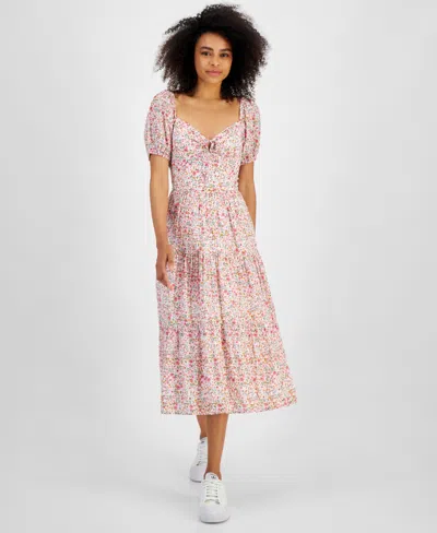 kingston grey dress Up All Night Midi Dress