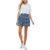 Kingston Grey Juniors Womens Print Skirt Two Piece Dress In Multi
