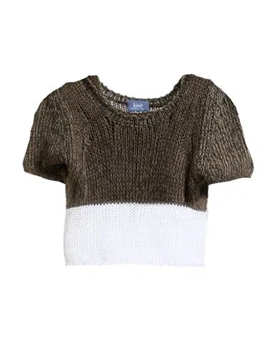 Kinit Woman Sweater Dark Green Size S Cotton